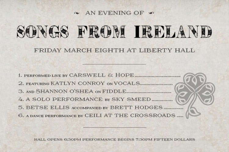 2019-SongsfromIreland-poster-V2